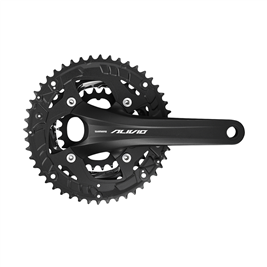 Shimano (4060) Alivio 9 Spd Crankset (2 Pc) W/O BB Parts