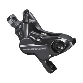 Shimano (6120) Deore Hydraulic Disc Brake Front/Rear w/ G03S Resin Pad w/o Adapter